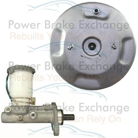 Power Brake Booster with Brake Master Cylinder Power Brake Exchange 0194