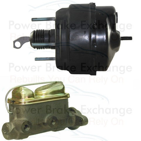 Power Brake Booster with Brake Master Cylinder Power Brake Exchange 2508761