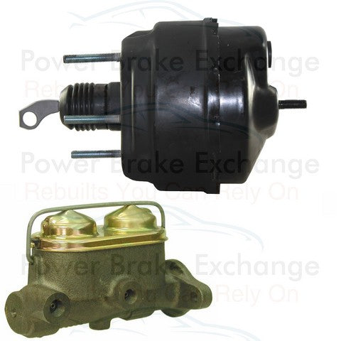 Power Brake Booster with Brake Master Cylinder Power Brake Exchange 2508762