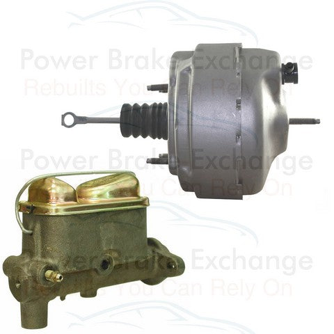 Power Brake Booster with Brake Master Cylinder Power Brake Exchange 2509894