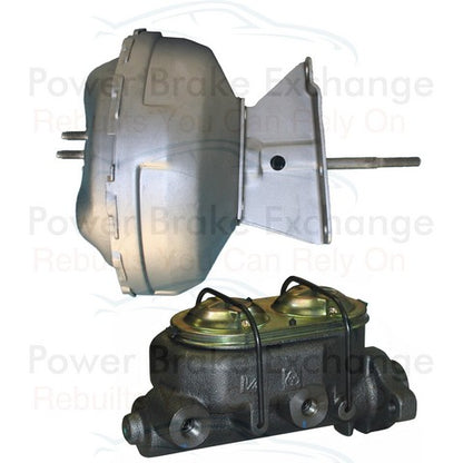 Power Brake Booster with Brake Master Cylinder Power Brake Exchange 2510640