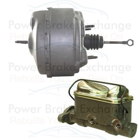 Power Brake Booster with Brake Master Cylinder Power Brake Exchange 2510688