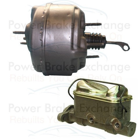 Power Brake Booster with Brake Master Cylinder Power Brake Exchange 2510695