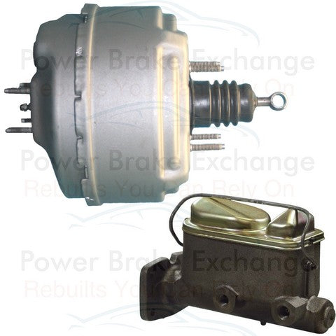 Power Brake Booster with Brake Master Cylinder Power Brake Exchange 2510764