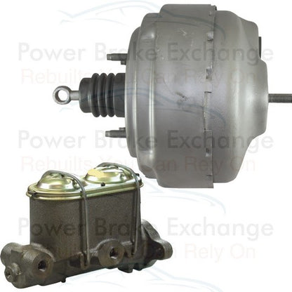 Power Brake Booster with Brake Master Cylinder Power Brake Exchange 2510958