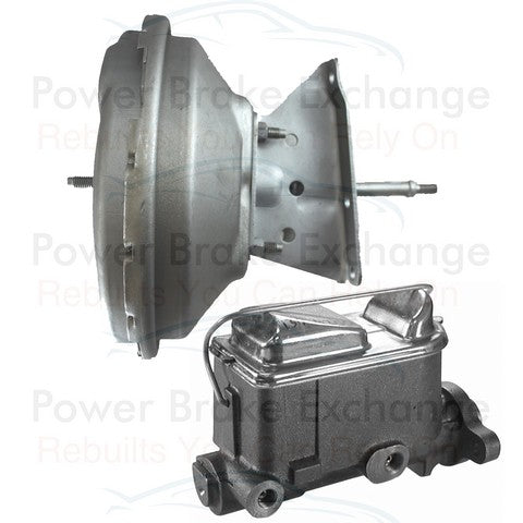 Power Brake Booster with Brake Master Cylinder Power Brake Exchange 2511488