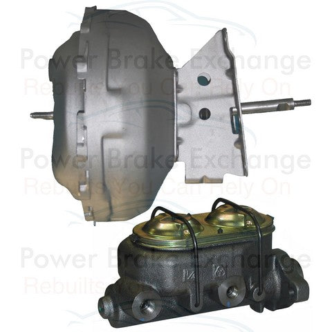 Power Brake Booster with Brake Master Cylinder Power Brake Exchange 2511489