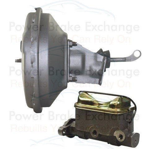 Power Brake Booster with Brake Master Cylinder Power Brake Exchange 2512669