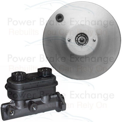 Power Brake Booster with Brake Master Cylinder Power Brake Exchange 2515227