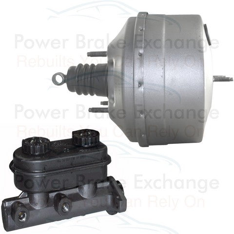 Power Brake Booster with Brake Master Cylinder Power Brake Exchange 2516765