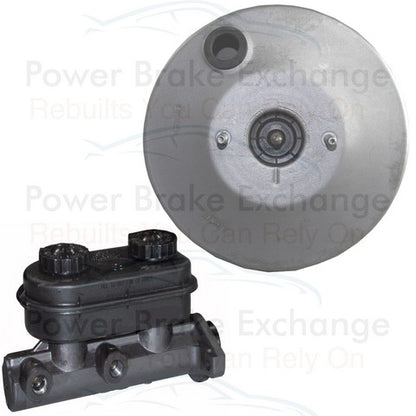 Power Brake Booster with Brake Master Cylinder Power Brake Exchange 2516765