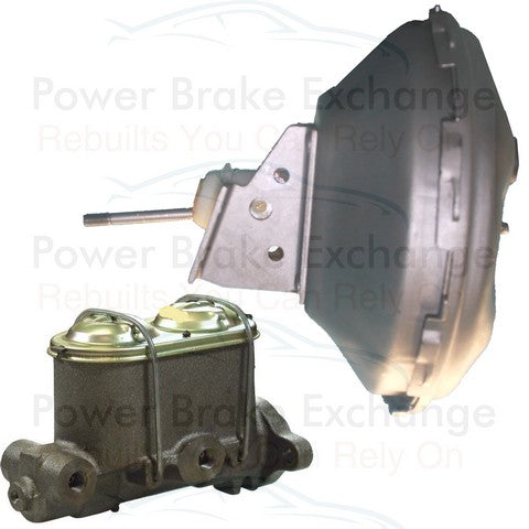 Power Brake Booster with Brake Master Cylinder Power Brake Exchange 5463422