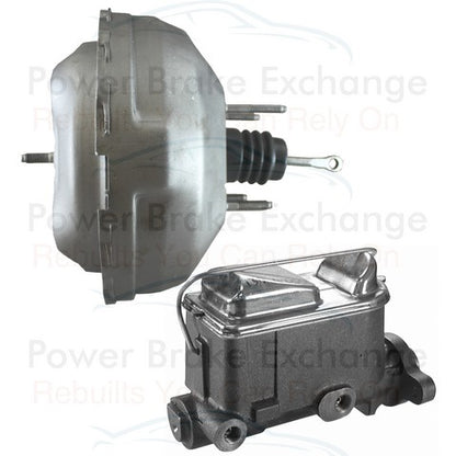 Power Brake Booster with Brake Master Cylinder Power Brake Exchange 5472155