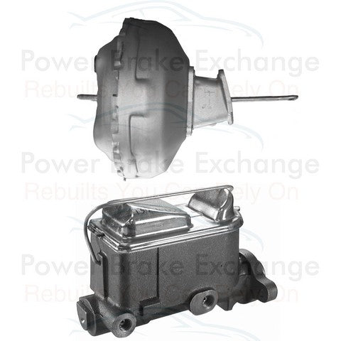 Power Brake Booster with Brake Master Cylinder Power Brake Exchange 5472600