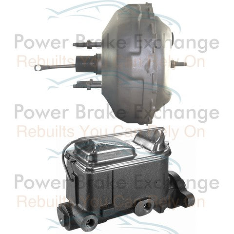 Power Brake Booster with Brake Master Cylinder Power Brake Exchange 8160