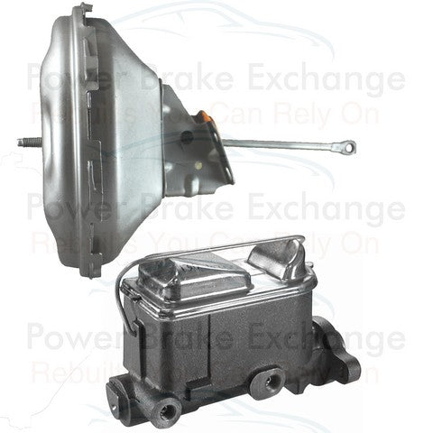 Power Brake Booster with Brake Master Cylinder Power Brake Exchange 8206