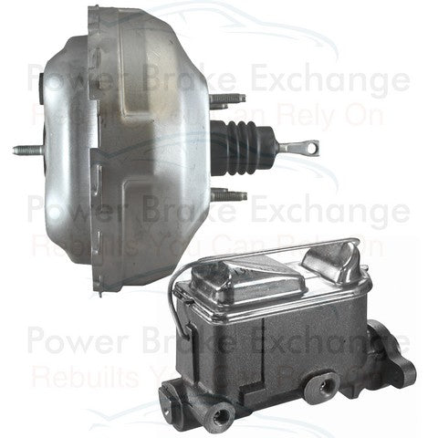 Power Brake Booster with Brake Master Cylinder Power Brake Exchange 8577