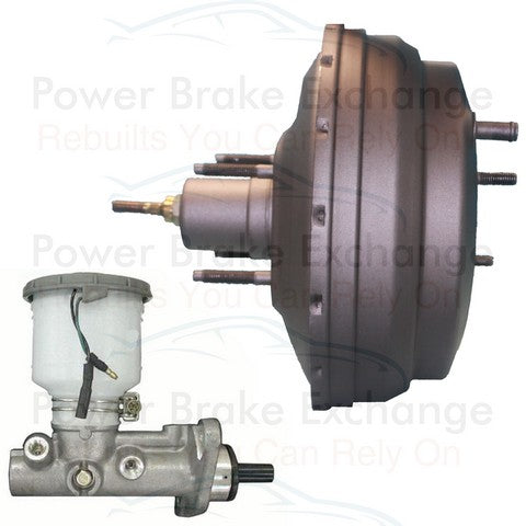 Power Brake Booster with Brake Master Cylinder Power Brake Exchange 9120