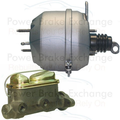 Power Brake Booster with Brake Master Cylinder Power Brake Exchange C4262