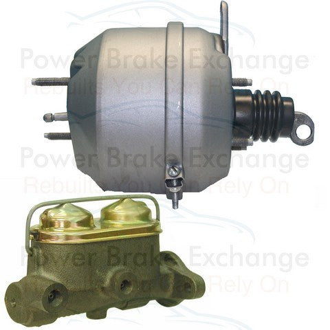 Power Brake Booster with Brake Master Cylinder Power Brake Exchange C4262A